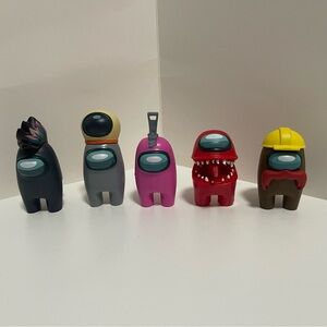 Among us series 3 mini figure lot of 5.